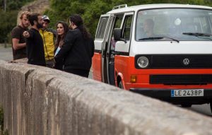 Grabación de videoclip de Maú en La Rioja